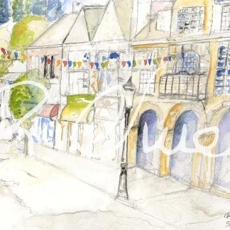 Llanidloes by Welsh artist Rhian Owen